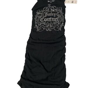Juicy Couture Black Sleeveless Dress